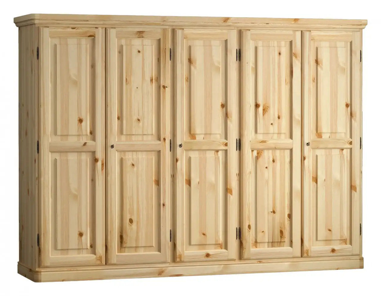 Armadio 5 Ante H 188 cornice dritta 